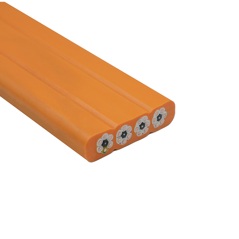 Kabel Datar Perjalanan Derek Selubung Majemuk