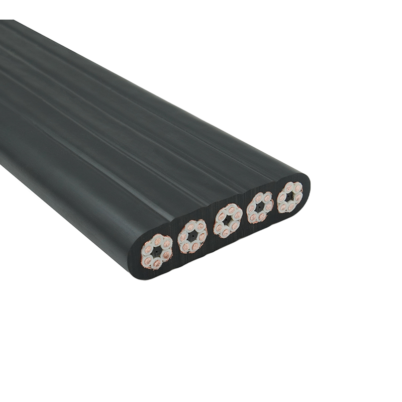 Kabel Datar Bepergian Derek Terlindung Selubung Majemuk