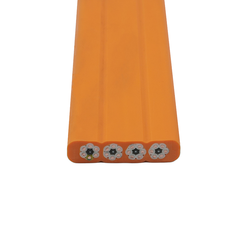 Kabel Datar Perjalanan Derek Selubung Majemuk