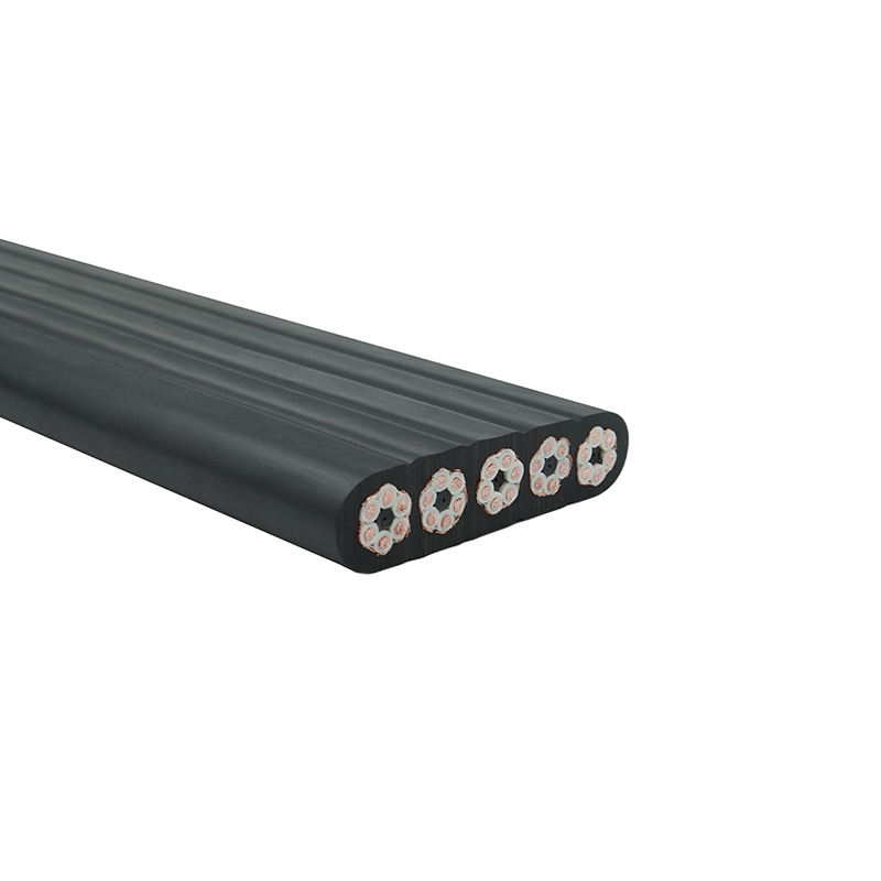 Kabel Datar Bepergian Derek Terlindung Selubung Majemuk