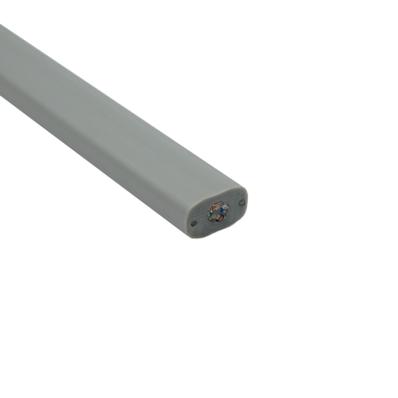 Kabel Datar Lift dengan Kawat Baja dan 1 Kabel Patch Cat6