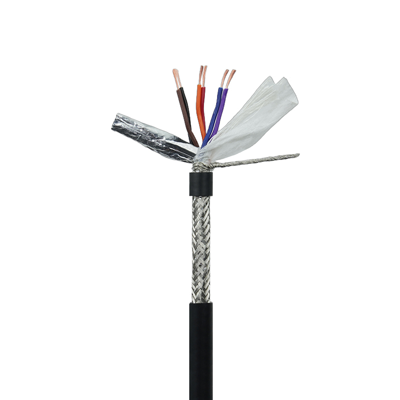 Kabel Rantai Tarik Pasangan Berpilin Berpelindung Fleksibel Tinggi