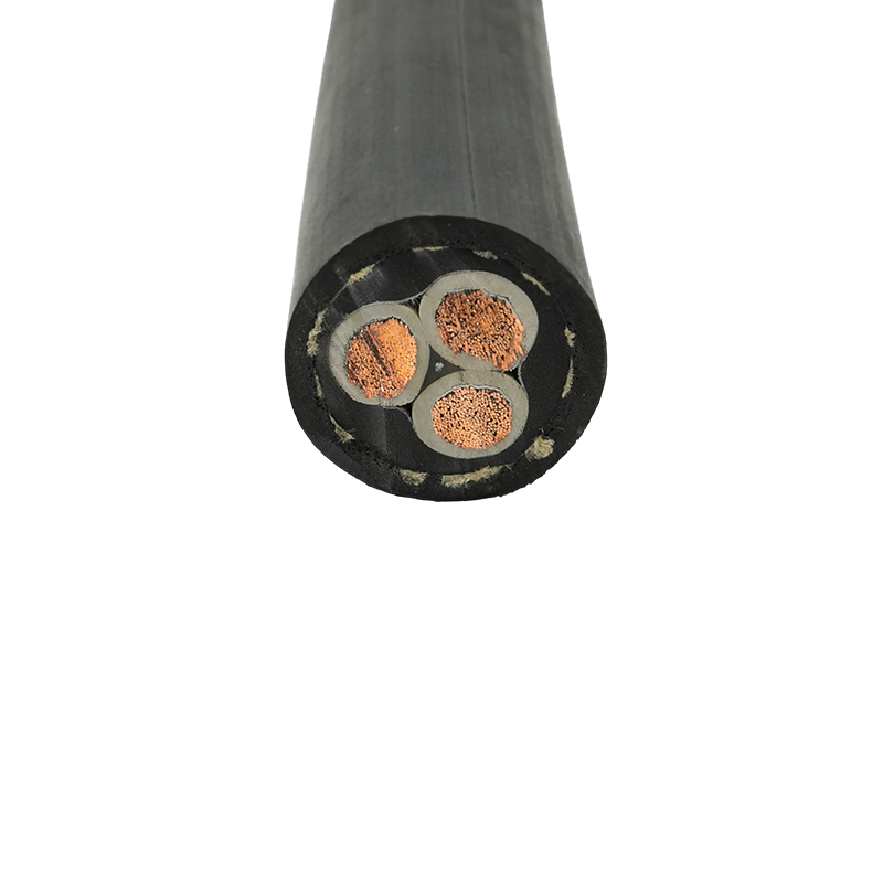 Kabel Fleksibel Karet Tahan Minyak Luar Ruangan Tugas Berat